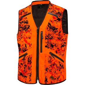 Atenze Blaze Orange Camo Hunting Vest Jacket for Man in Kuwait