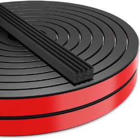 UIOCSSC 26Ft EPDM المطاط الطقس تجريد رغوة RV ختم الباب فتحة البحرية ذاتية اللصق وختم باب RV، شريط السير الوقائي للسيارات للمقطورة المغلقة والقارب وسرير الشاحنة والمنزل، العرض: 0.625 بوصة؛ الارتفاع: 0.375 بوصة in Kuwait