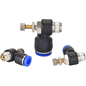 تنظيم السرعة أحادي الاتجاه SL6-01 صمام الخانق SL8-02 موصل SL4-M5 سريع SL10-02 هوائي 1 قطعة (SL10-01) in Kuwait