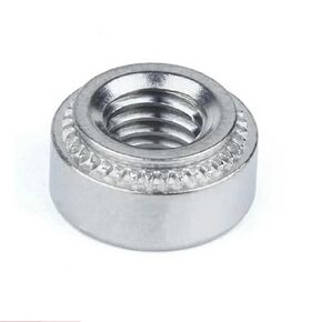 Zkensh-Bolts M3 صواميل تثبيت ذاتية، ضغط صواميل في صواميل مجعدة، خزانة خادم رف، إدراج لوحات برشام، تستخدم على نطاق واسع (200 قطعة، S-M3-1) in Kuwait