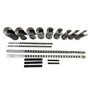 4/5/6/8 مللي متر الدبابيس 12-28 قطع الطرح العلامة التجارية 18 قطعة HSS متري Keyway Broach مجموعة in Kuwait