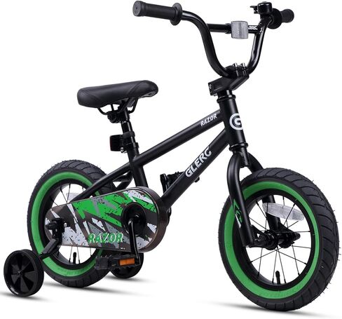 دراجة أطفال جليرك للأعمار من 1 إلى 8 سنوات، دراجة أطفال على طراز BMX مقاس 12-16 بوصة مع عجلات تدريب، دراجة للأولاد للأطفال والأطفال الصغار، ألوان متعددة in Kuwait