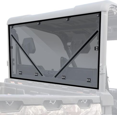 Starknightmt Uforce 1000 الزجاج الأمامي-النافذة الخلفية متوافقة مع CFMOTO UFORCE 1000 2019-2024/UFORCE 1000 XL 2022-2024 in Kuwait