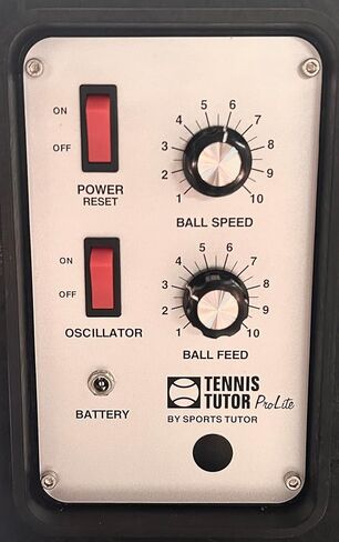Tennis Tutor Prolite Ball Machine. Speed 70 MPH. Built-in Random Oscillator. Tows Like Luggage. Made in USA by #1 Tennis Machine Company. in Kuwait