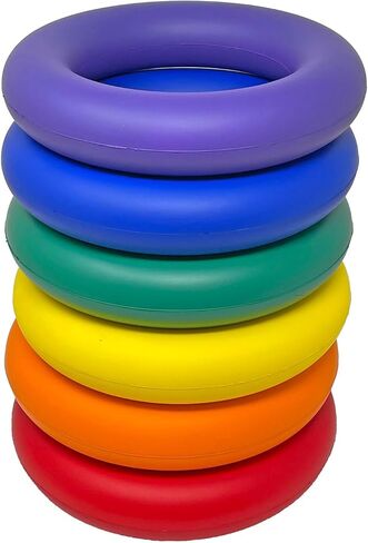 Oversize Foam Deck Tennis Rings Set of 6 in Kuwait