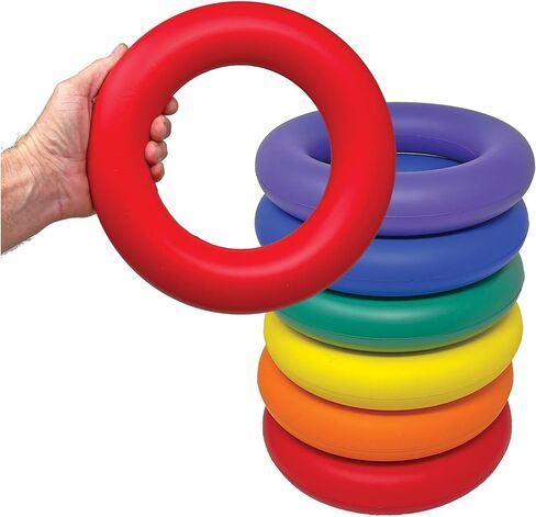 Oversize Foam Deck Tennis Rings Set of 6 in Kuwait
