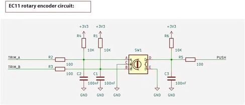 0.96/1.3inch Oleds Display Module with EC11 Rotarys Encoders I2C Interfaces LCD Screen Oleds Encoders Combination in Kuwait