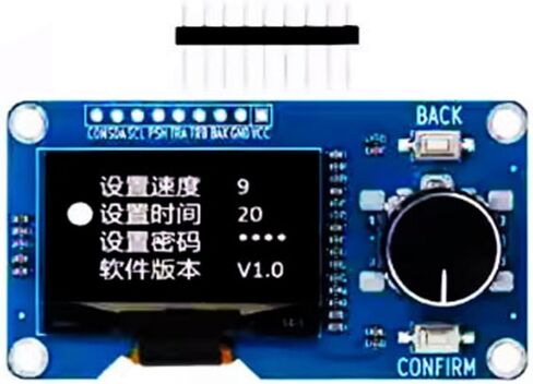 0.96/1.3inch Oleds Display Module with EC11 Rotarys Encoders I2C Interfaces LCD Screen Oleds Encoders Combination in Kuwait