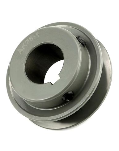 QWORK Double Groove Web Sheaves, 2.5"OD 1" Bore V-Belt Sheave for V-Belt, 2AK251 in Saudi Arabia