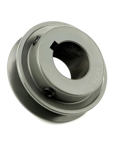 QWORK Double Groove Web Sheaves, 2.5"OD 1" Bore V-Belt Sheave for V-Belt, 2AK251 in Saudi Arabia