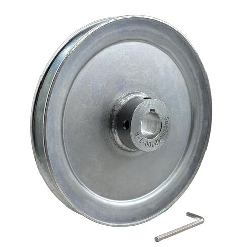 AB700-7/8 Single Groove Web Sheaves,v Belt Pulley 7/8" bore 7" OD,Motor Pulley Carbon Steel for A B 5L 4L V-Belts in Saudi Arabia