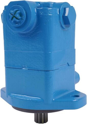 Hydraulic Vane Pump Replacement for Vickers V10F, 4 GPM 1250 PSI Pressure Compensated, 11 Tooth Spline Shaft Clockwise Rotation, SAE A 2 Bolt Flange Mount 1" NPT Inlet for Log Splitter Forklift in Saudi Arabia