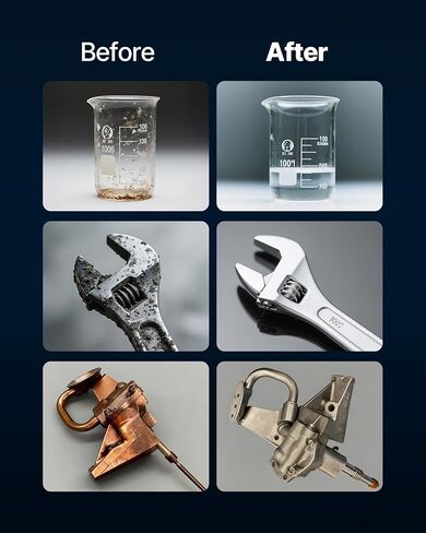 VEVOR 50L Ultrasonic Cleaner, Professional Ultrasonic Cleaner Machine with Cleaning Basket & Digital Display, 840W Stainless Steel Large Cleaning Machine with Wheels for Industrial Parts, Carburetors in Kuwait