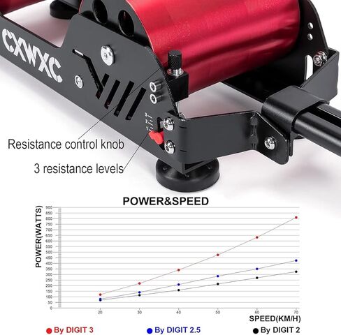 Bike Trainer,Magnetic Resistance Bicycle Training Stand,with 3 Resistance Levels, Fits 16-29in Wheels in Saudi Arabia