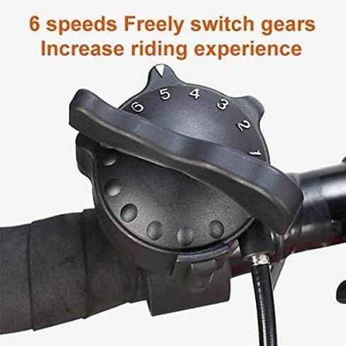 Exercise Bicycle Trainer Stand Stationary Indoor Magnetic Resistance 6 Levels Adjustable Fold Storage Travel Home Sport Fitness Red in Kuwait