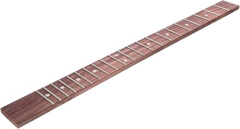 21-Fret Electric Guitar Fingerboard Wood Fretboard Position Markers Replacement Neck Accessory for Electric Guitar in Saudi Arabia