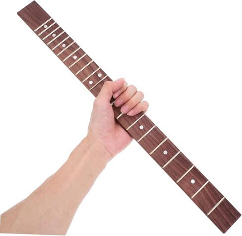 21-Fret Electric Guitar Fingerboard Wood Fretboard Position Markers Replacement Neck Accessory for Electric Guitar in Saudi Arabia