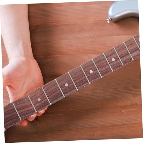 21-Fret Electric Guitar Fingerboard Wood Fretboard Position Markers Replacement Neck Accessory for Electric Guitar in Saudi Arabia
