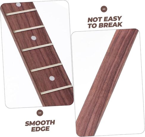 21-Fret Electric Guitar Fingerboard Wood Fretboard Position Markers Replacement Neck Accessory for Electric Guitar in Saudi Arabia