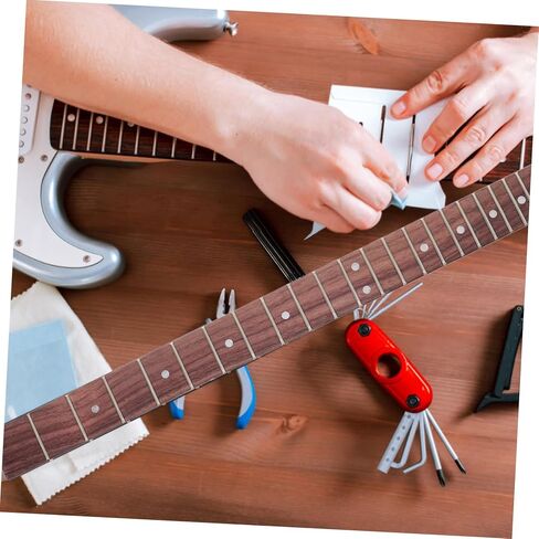 21-Fret Electric Guitar Fingerboard Wood Fretboard Position Markers Replacement Neck Accessory for Electric Guitar in Saudi Arabia