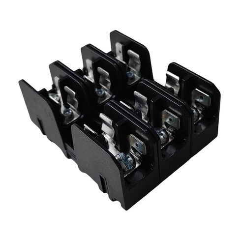 BM6033SQ Buss Fuse Block 30A 600V 3 Pole 10×38mm Fuse Holder in Saudi Arabia