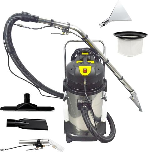 Professional Carpet Steamer, 3-in-1 Deep Cleaning Machine for Hotels & Offices, Wet & Dry Extractor, Heavy-Duty Commercial Cleaner (80L) in Saudi Arabia