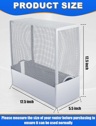تم حظر غطاء جهاز توجيه WiFi كبير ، حوالي 90 ٪ من جهاز التوجيه WiFi EMF و 5G ، غطاء جهاز توجيه wifi للحماية ، جهاز توجيه wifi emf faraday cage in Kuwait