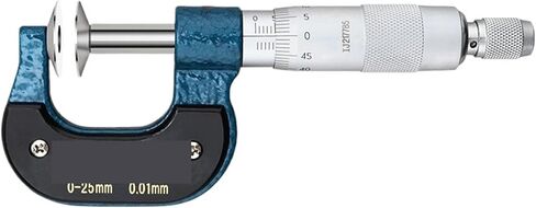 Gear Common Normal line Micrometer Deviation Tooth Profiles Spline Outside Thickness Big Round disc Measuring Surface Large Size(25-50mm) in Saudi Arabia