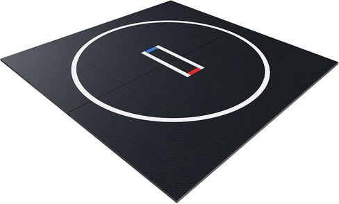 10x10ft Wrestling Mat 1.2inch Thick Foldable XPE Jiu Jitsu Floor Exercise Mat for BJJ MMA Martial Art Boxing Grappling and Judo in Kuwait
