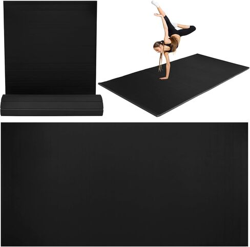 Generic Folding Gymnastics Mat 118.11x59.06x1.18inch Indoor Gymnastics Track Exercise Mat Non-Slip Surface for Home Yoga Pilates Martial Art in Saudi Arabia