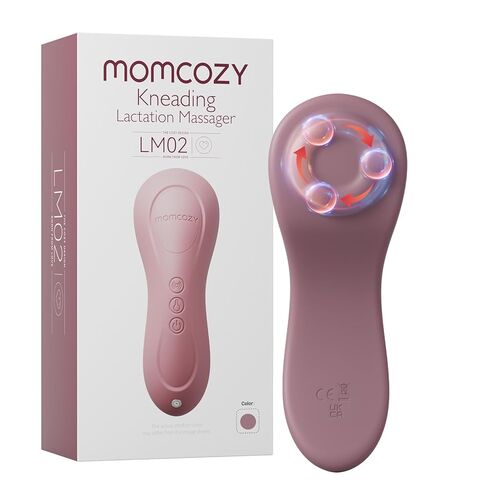 مدلك الرضاعة المتداول Momcozy مع الحرارة ، وتدليك 3 في 1 يشبه حقيقي لتخفيف القنوات المسدودة ، والاحترار in Saudi Arabia