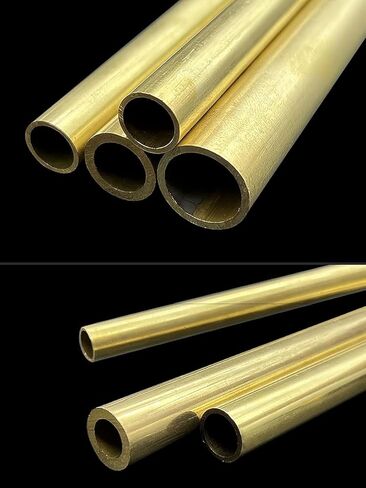 Outer diameter 24 mm round brass tube Length 500 mm High-strength precision straight tube(24 * 1mm) in Saudi Arabia