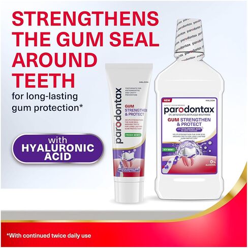 parodontax Gum Strengthen and Protect Fresh Mint Toothpaste, 3.4 oz (3 Pack) in Kuwait