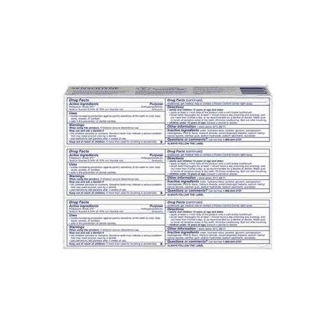 Sensodyne Extra Whitening Toothpaste for Sensitive Teeth, Cavity Prevention and Sensitive Teeth Whitening - 2.7 Ounces (Pack of 2) in Kuwait