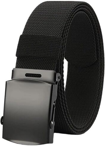 Men's Tactical Duty Nylon Belt With Quick Release Buckle Adjustable Work Outdoor Training Belt in Saudi Arabia