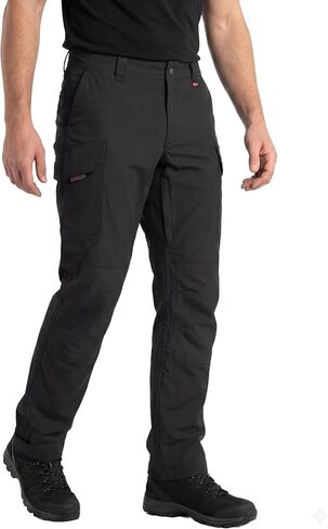 DANISH ENDURANCE Hiking Pants for Men, Softshell Lightweight Water-Resistant Outdoor Trousers with Stretch and Cargo Pockets in Saudi Arabia