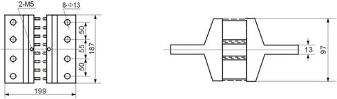 FL-2 4000A 75MV تحويلة التيار DC تحويلة in Kuwait
