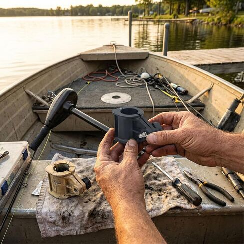 مجموعة طوق العمق 2771500 مع مقبض - متوافقة مع محركات الصيد Minn Kota Terrova & Riptide ST (موديلات 2007-2016) in Kuwait