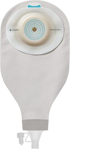 SenSura Mio High Output Ostomy Pouch Drainable 10 to 43 mm Stoma 1pc System Transparent 18676, 10 Ct in Saudi Arabia