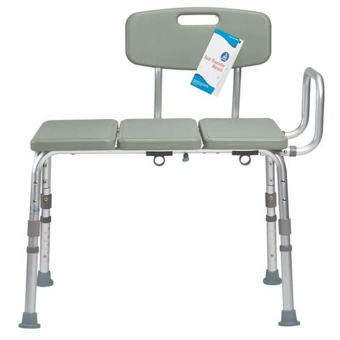 Dynarex 10326-4 Tub Transfer Bench, Gray, 32" Length, 21" Width, 31.75" Height, Pack of 4 in Saudi Arabia