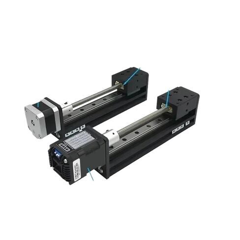 17 مجموعة محرك المرحلة الخطية للسكك الحديدية بمحرك T-Type MINI مجموعة محرك الطاولة المنزلقة CNC XYZ Axis Router Table المحرك الخطي (0.56Nm Slide Table، 50mm Stroke) in Saudi Arabia