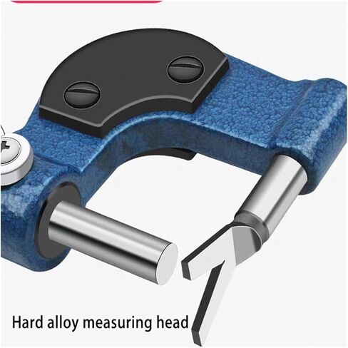 Screw Cap Head Thickness Mechanical Micrometer Outside Length V-Shaped Fork in Saudi Arabia