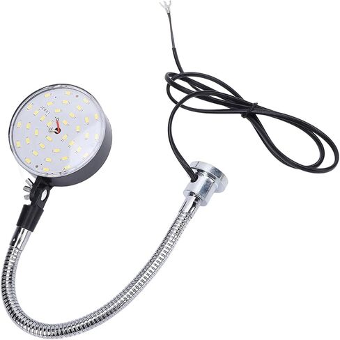 Focket Magnetic Work Light, 1500LM 6500K Bright White Light Led Machine, Flexible Gooseneck Lamp with 30cm Adjustable Neck for Workshop Lathe Sewing Machine in Saudi Arabia