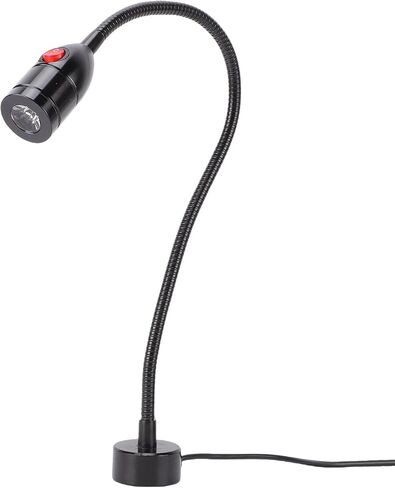 Focket Magnetic Work Light, 1000 Lumens 3W LED Machine Light with Flexible Gooseneck and Magnetic Base, Portable Shop Tool Lamp for Lathe, Sewing Machine, Drill Press, Work Bench (US Plug) in Saudi Arabia