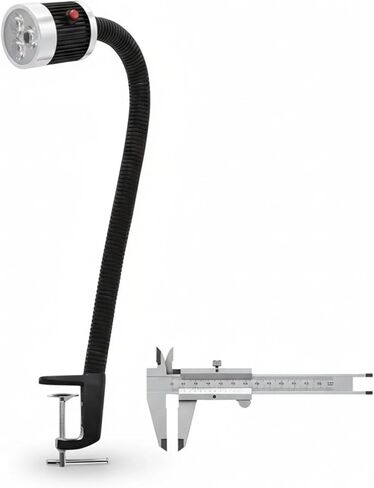 9W Led Machine Work Lamp 220V, Gooseneck Light With C-Clamp, 7.1 In Industrial Metal Lamp, Waterproof And Oilproof in Saudi Arabia