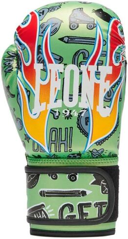LEONE 1947, Flames Boxing Gloves 06oz. GN407J in Kuwait