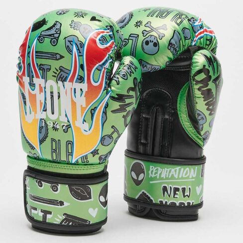 LEONE 1947, Flames Boxing Gloves 06oz. GN407J in Kuwait