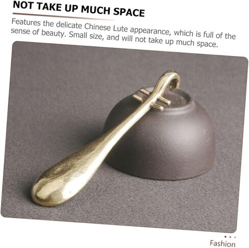 الرجعية البرونزية مصغرة العود بيبا تمثال الصينية سطح المكتب ديكور بيبا الزينة مكتب سطح المكتب in Kuwait