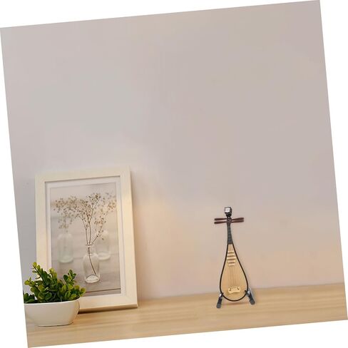 نموذج آلة موسيقية صغيرة من العود بيبا صور الدعامة زخرفة مصغرة ديكور للمنزل أداة صغيرة ديكور in Kuwait