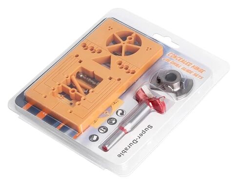 dvj479 35mm Hinge Hole Drilling Guide Locator Set Adjustable Jig Drill Bit Woodworking Door Opener Formwork Cabinet Instal Tool dvj479 in Saudi Arabia